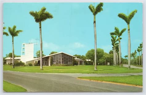 VERO BEACH FLORIDA~FIRST Presbyterian Church Street View~PM 1973 ...