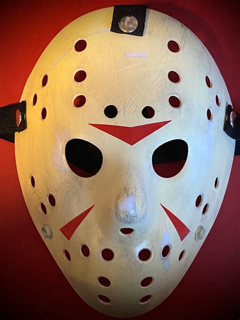 Jason part 3 Custom 13X Studios Hockey Mask | Etsy