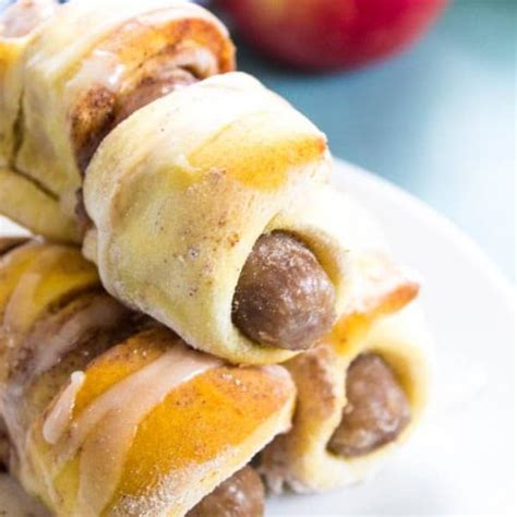 Breakfast Pigs in a Blanket - Dash of Sanity