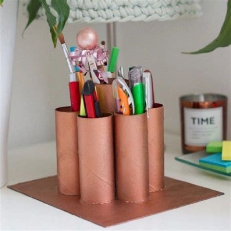 Ten Amazing Stationery Holders Made From Recycled Things | Diy pencil ...