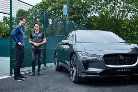 Tennis Champion Andy Murray Goes Electric With a Jaguar I-PACE | American Luxury