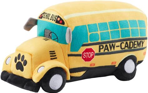 Discontinued - FRISCO Back to School School Bus Plush Squeaky Dog Toy - Chewy.com