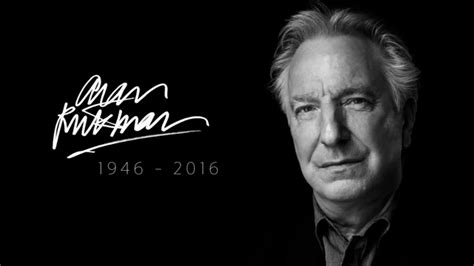 Alan Rickman Tribute 1946 - 2016 - YouTube