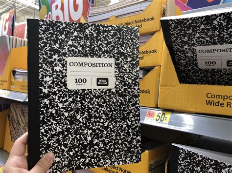 Composition Notebooks $0 50 At Walmart - My Momma Taught Me