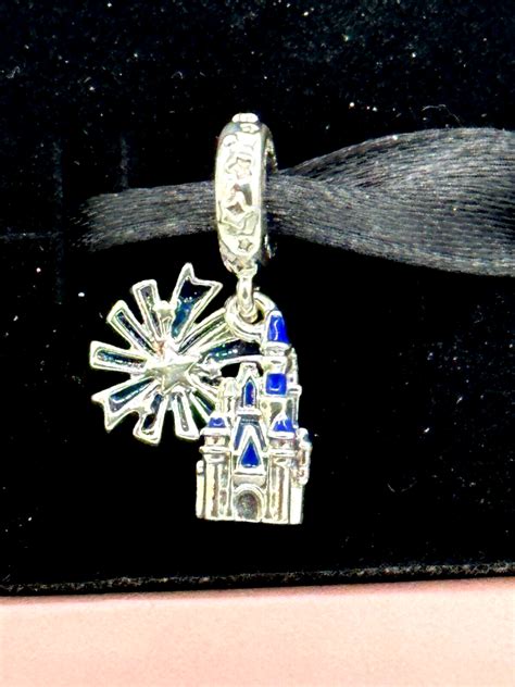 Disney Parks Pandora Cinderella Castle Fireworks Dangle Charm WDW 2023 ...