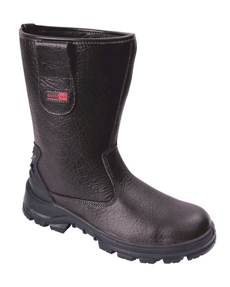 Black Rigger Boots Fur Lined - Steel Toe & Midsole By Blackrock | From ...