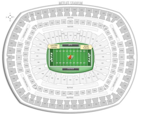 Metlife Stadium Jets Seating Chart | Awesome Home