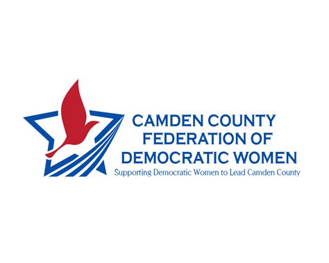 Feminine, Elegant, Democratic Logo Design for Camden County Federation ...