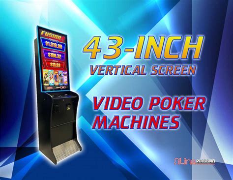 Spice up your video poker machine with a 43-inch vertical screen -- 8 Line Supply | PRLog