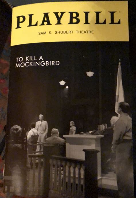 To Kill a Mockingbird | Broadway playbills, To kill a mockingbird, Playbill