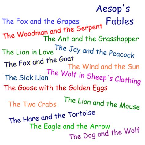 Ancient Greece - Aesop's Fables