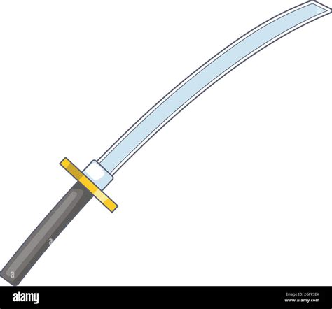 Japan sword katana icon, cartoon style Stock Vector Image & Art - Alamy