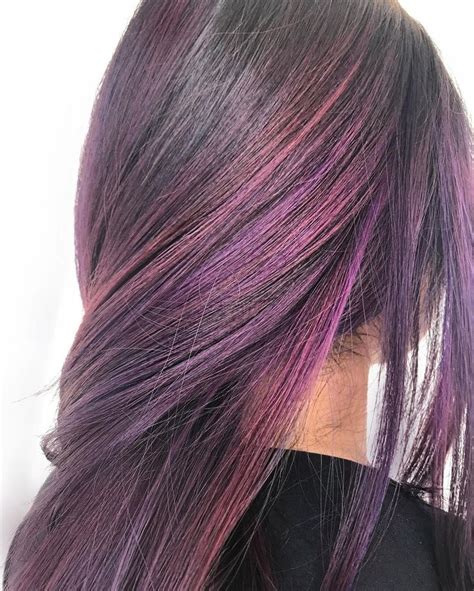 Proof That "Eggplant" Is the Hair Color Trend That Looks Sexy on Everyone | Eggplant colored ...