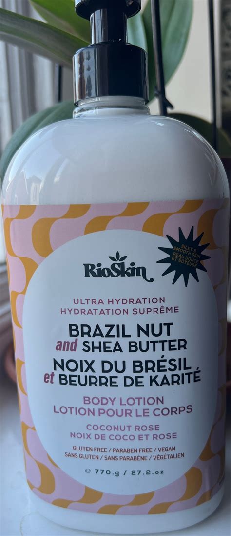 Rio Skin Brazil Nut And Shea Butter Body Lotion ingredients (Explained)