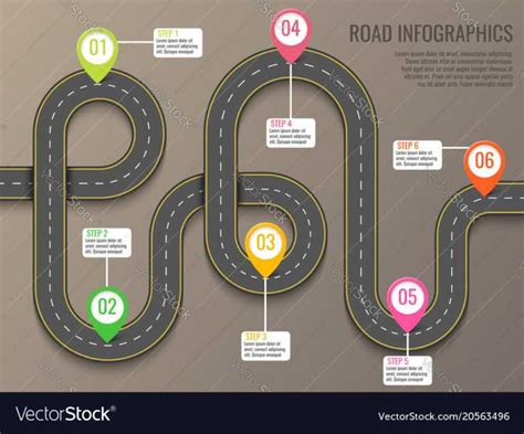 Blank Road Map Template - Best Professional Templates