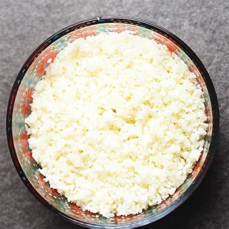 Microwave Cauliflower Rice • Low Carb with Jennifer