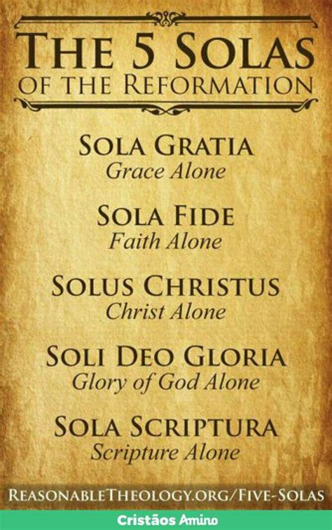 Pin by Samantha Fetscher on Os Cinco Solas | Sola scriptura, Grace ...