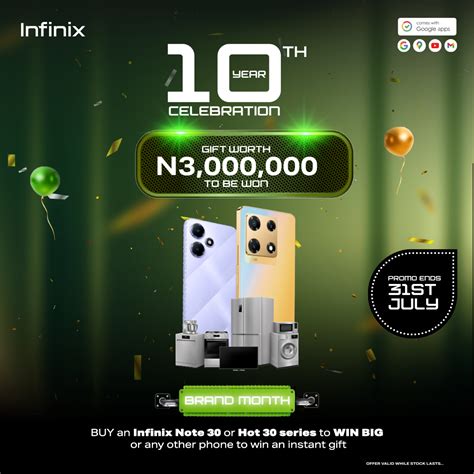 A Decade of Innovation as Infinix Nigeria’s 10th Anniversary ...