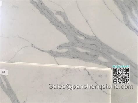 Carrara white quartz countertop bathroom – Pansheng Stone