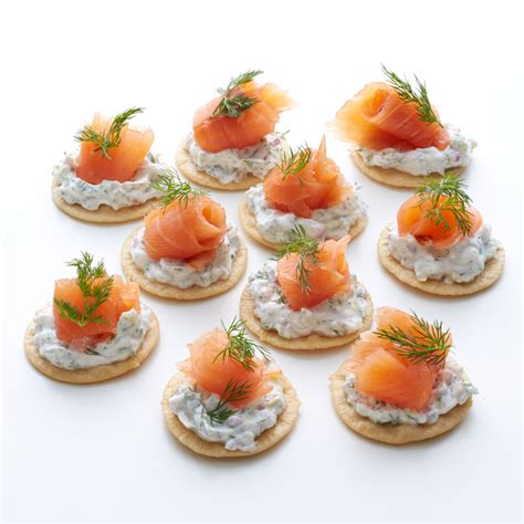 Smoked Salmon Canapes