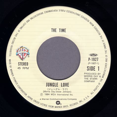 Jungle Love／The Time／日本盤 7" シングル | 1958-2016 Museum | MUUSEO 120201