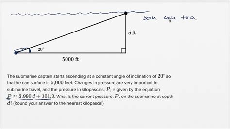 Trig Word Problems Worksheet Answers