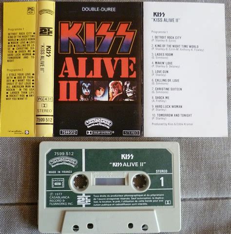 Kiss - Alive II (1977, Cassette) | Discogs