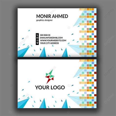 Colorful Business Card Design Templates Template Download on Pngtree