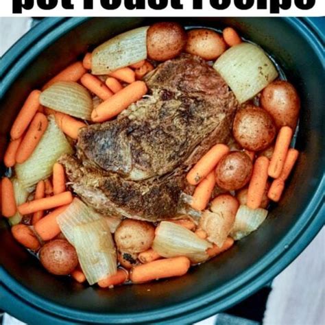 Roast with Onion Soup Mix in Crockpot · The Typical Mom