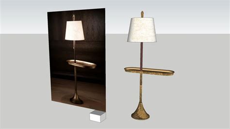 side table with lamp | 3D Warehouse