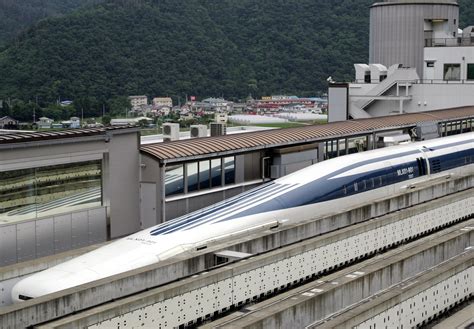 First passengers on Japanese maglev train travel at speeds of 311 mph | The Independent