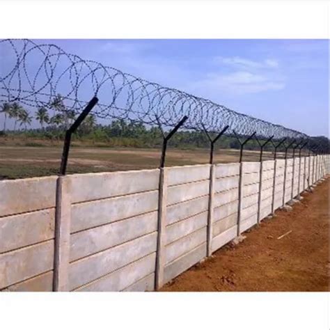 6 Feet MS Precast Concrete Fencing Wall at Rs 85/square feet in Bengaluru | ID: 23332863733