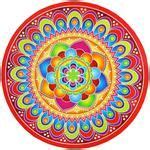 Buy Creative Space Diwali Rangoli Stickers - For Decoration, Assorted Colours Online at Best ...