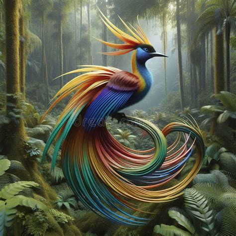 BIRD of PARADISE (CENDRAWASIH) Part 1 Stock Illustration - Illustration of island, animal: 326190152