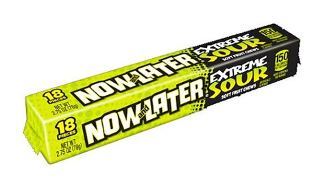 Now & Later Extreme Sour (Box of 24) | Wholesale American Candy | UK