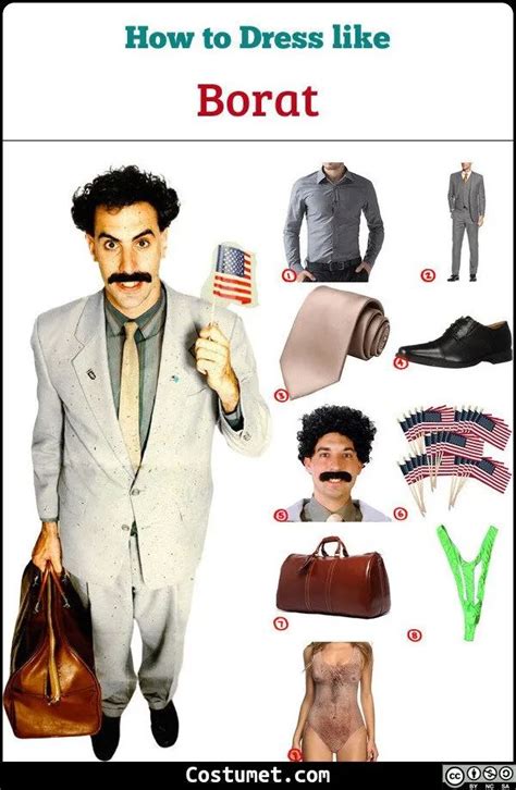 Borat Costume for Cosplay & Halloween | Mens halloween costumes, Movie costumes men, Fancy dress ...