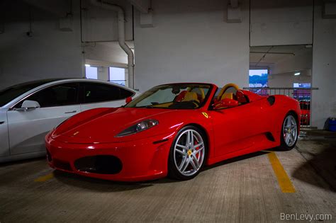 Red Ferrari F430 Spider - BenLevy.com