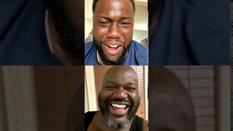 KEVIN HART and Shaq O'Neil roast each-other in Instagram live - YouTube