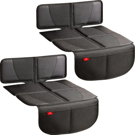 Helteko Car Seat Protector with Thickest Padding, 2 Pack Car Seat Pad for Child Baby Carseat ...