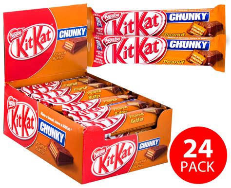 24 x Nestlé Kit Kat Chunky Peanut Butter 42g | Catch.com.au