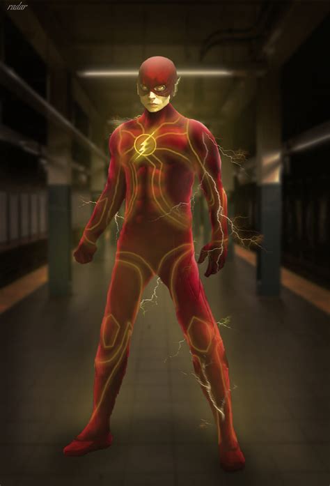 ArtStation - The Flash (Flashpoint Concept Art Suit)