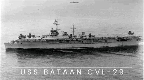 USS Bataan CVL-29 (Light Aircraft Carrier) - YouTube