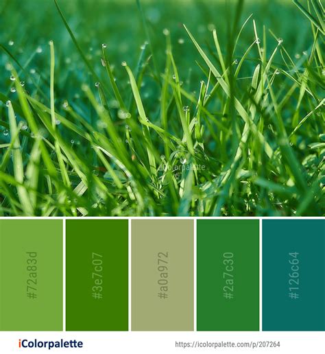 Color Palette ideas from 3434 Grass Images | iColorpalette | Palette ...