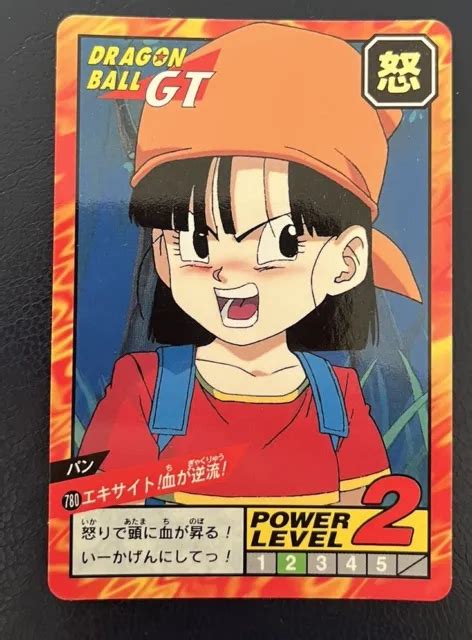 CARTE 780 DRAGON Ball GT Super Battle Power Level 2 Part 18 Made In Japan 1996 EUR 2,00 ...