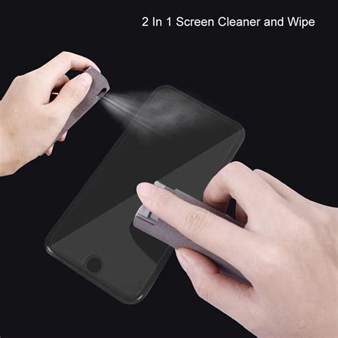 2 In 1 Phone Screen Cleaner Spray