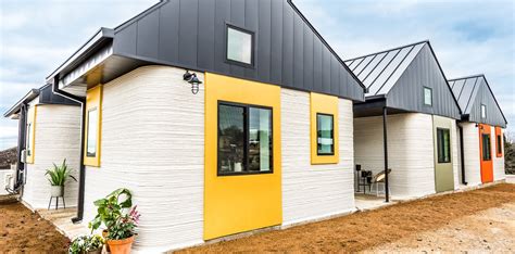 3D-printed houses completed for Austin’s homeless population