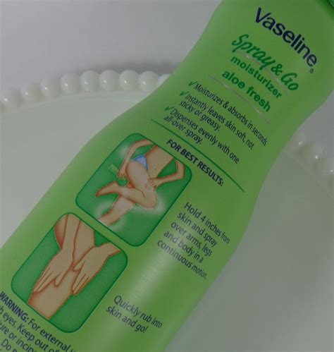 CLOSED Review & Giveaway: Vaseline Spray & Go Moisturizer - My Highest Self