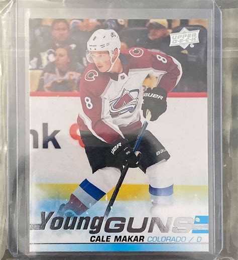 Cale Makar Young Guns Rookie GREAT condition! Values - MAVIN