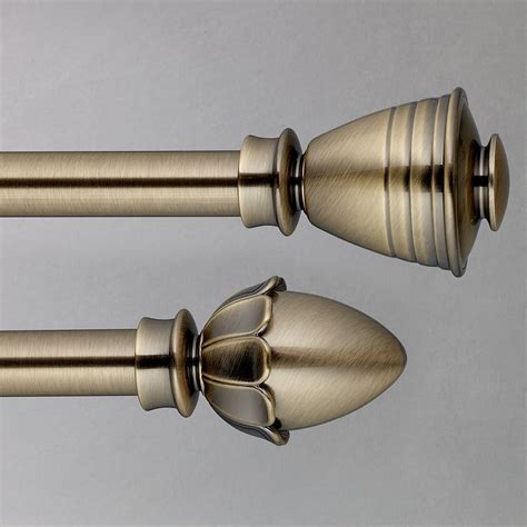 Brass Curtain Rod Finial at Rs 350/set | Brass Finials, पीतल का पर्दा ...