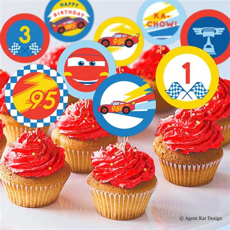 Cars Lightning McQueen Joint Birthday Party Printables - Land of Lloyds